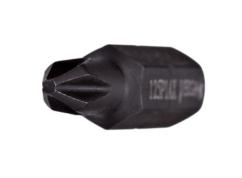 Vega Tools #1 Phillips Insertar Broca impulsora 125P1AX - Acero S2 Modificado - 1 pulg. Longitud - Fosfato de manganeso acabado - 00672