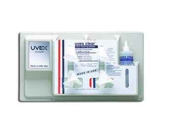 Imágen de Uvex Estación de limpieza de lentes de montaje en pared (Imagen principal del producto)