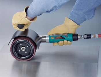 Dynabrade Dynisher Herramienta de acabado - entrada 3/8 in NPT - 1 hp - 13450