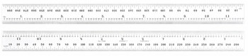 Imágen de Regla de acero C636-300 W/SLC de Acero templado para muelles 11-3/4 pulg. (300mm) por de Starrett (Imagen principal del producto)