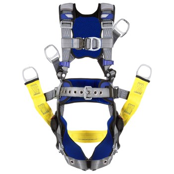 DBI-SALA ExoFit X200 Petróleo y gas Arnés de seguridad 70804538521 - tamaño Grande - Gris - 23974