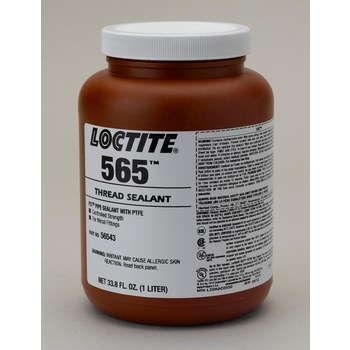 Loctite 565 Sellador de rosca Blanco Líquido 1 L Botella - 56543