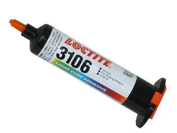 Loctite AA 3106 Transparente Adhesivo acrílico, 25 ml Jeringa | RSHughes.mx