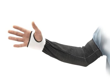 Ansell HyFlex Manga de brazo resistente a cortes 11-251 11251180-N - tamaño 18 pulg. de estrecho - ANSI A3 - 18 pulg. - INTERCEPT - Negro - 45028