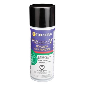 Techspray Precision-V Removedor de fundente - Rociar 12 oz Lata de aerosol - 1649-12S