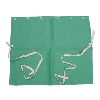 Imágen de Chicago Protective Apparel Proban Verde Un tamaño para todos FR Algodón Pechera para soldadura (Imagen principal del producto)