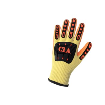 Global Glove Vise Gripster C.I.A. CIA600KV Amarillo Grande Aralene Guantes resistentes a cortes - 816679-01995