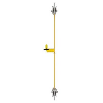 3M DBI-SALA 6100566 Amarillo Acero galvanizado Cuerda de cola para escalera fija SRL - 840779-19277