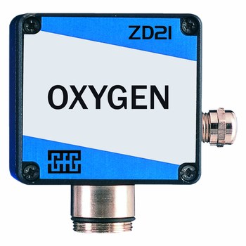 GfG ZD 21 Transmisor de sistema fijo 2210009 - detecta O2 (oxígeno) 0 a 25 % vol. - GFG 2210009