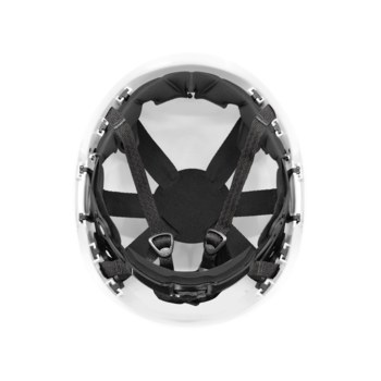 Bullhead Safety Clase C Casco HH-CH1-W - 6 puntos Trinquete suspensión - Blanco - 29331