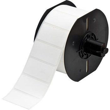 Imágen de Brady Workhorse Blanco Polipropileno Transferencia térmica B33-137-7425 Rollo de etiquetas para impresora de transferencia térmica troquelado (Imagen principal del producto)
