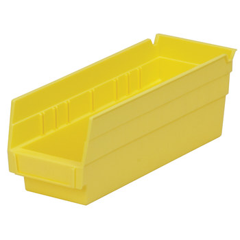 Imagen de Akro-mils 78 cu in Amarillo Polímero de grado industrial Estante Contenedor de almacenamiento (Imagen principal del producto)