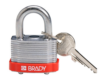 Imágen de Brady - 143126 Candado de seguridad con llave (Imagen principal del producto)