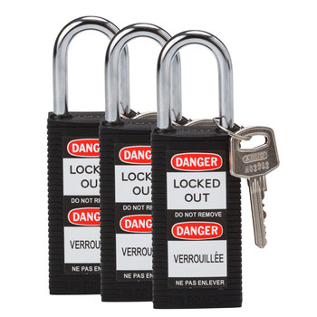 Imágen de Brady - 123419 Candado de seguridad con llave (Imagen principal del producto)