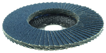 Weiler Wolverine Tipo 29 - Zirconia - 4 pulg. - 60 - Mediano - 31339