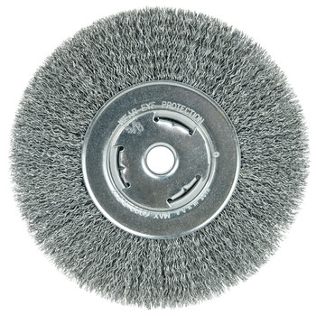 Weiler Vortec Pro 06655 Cepillo de rueda - Rizado Acero cerda