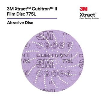3M Xtract Cubitron II Recubierto Grano Cerámico de Precisión Disco de velcro - Grano Cerámico de Precisión - 3 pulg. - 150+ - 87272