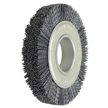 Weiler Burr-Rx 86181 Cepillo de rueda - Rizado redondo Nailon cerda