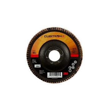 3M Cubitron II Tipo 29 - Óxido de aluminio cerámico - 4 1/2 pulg. - 40+ - Grueso - 55647