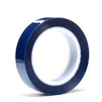 3M 8991 Azul Cinta adhesiva de poliéster - 1 pulg. Anchura x 72 yd Longitud - 64730
