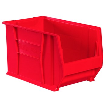 Imagen de Akro-mils Akrobin 200 lb Rojo Polímero de grado industrial Apilado Contenedor de almacenamiento (Imagen principal del producto)
