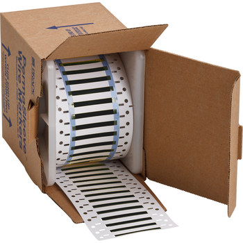Imágen de Brady Permasleeve Negro Termocontraíble, Autoextinguible Transferencia térmica PS-094-150-BK-2 Manga para impresora de transferencia térmica troquelada (Imagen principal del producto)