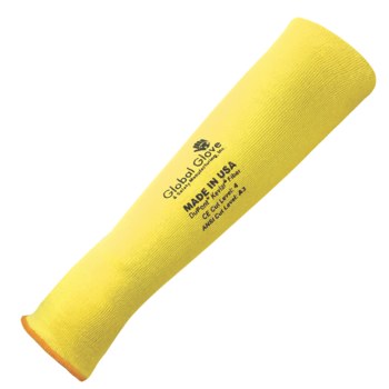 Imágen de Global Glove K16SL Amarillo 16 pulg. Kevlar Mangas de capa resistentes a cortes solamente (Imagen principal del producto)