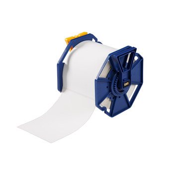 Imágen de Brady Blanco Poliéster J-262-2569 Rollo de etiquetas para impresora de transferencia térmica troquelado (Imagen principal del producto)