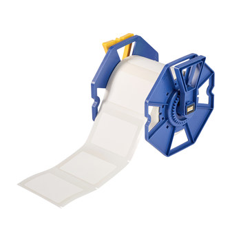 Imágen de Brady Blanco Poliéster JPSL-19-2475 Rollo de etiquetas para impresora de transferencia térmica troquelado (Imagen principal del producto)
