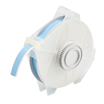 Imágen de Brady Azul Interior/exterior Poliéster Transferencia térmica 97745 Rollo de etiquetas para impresora de transferencia térmica continua (Imagen principal del producto)