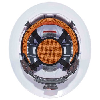 Ergodyne Skullerz 8973 Casco 60154 - 4 puntos Trinquete suspensión - Blanco