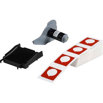 Imágen de Brady M710 Rojo Poliéster Transferencia térmica M7-169-593-RD Etiquetas para impresora con panel en relieve (Imagen principal del producto)