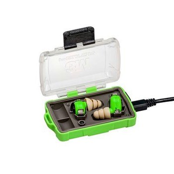 3M Peltor EEP-100 Verde Tapón de oídos electrónico - Estuche de carga duradero incluido - 27743