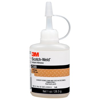 3M Scotch-Weld CA8 Adhesivo de cianoacrilato Transparente Líquido 1 oz Tubo - 21066