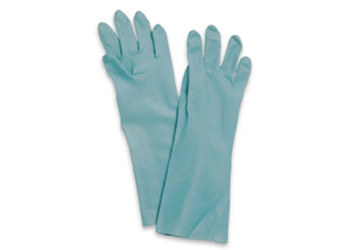 Imágen de North Nitriguard Plus LA102G Verde 9 Nitrilo No compatible Guantes resistentes a productos químicos (Imagen principal del producto)