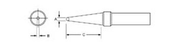 Imágen de Weller - PTF8 Punta cónica (Imagen principal del producto)