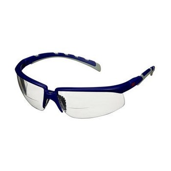 3M Solus 2000 S2015AF-BLU Universal Policarbonato Gafas de seguridad para lectura con aumento lente Transparente - Medio marco - 638060-42918