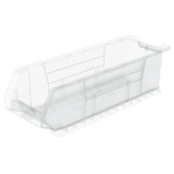 Imagen de Akro-mils Akrobin 200 lb Transparente Polímero de grado industrial Apilado Contenedor de almacenamiento (Imagen principal del producto)
