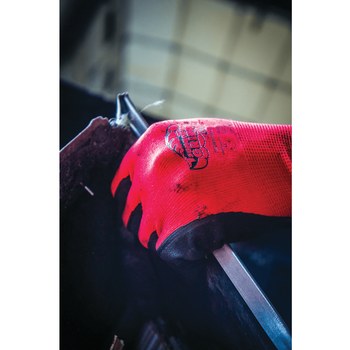 Global Glove Tsunami Grip 500MF Negro/Rojo 8 Nailon Guantes de trabajo - 500mf md
