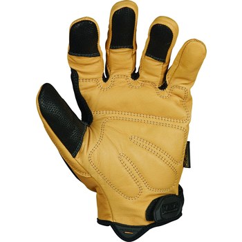 Mechanix Wear CG Heavy Duty Negro Pequeño Cuero Guantes para soldadura - Grado Grano - 781513-61175