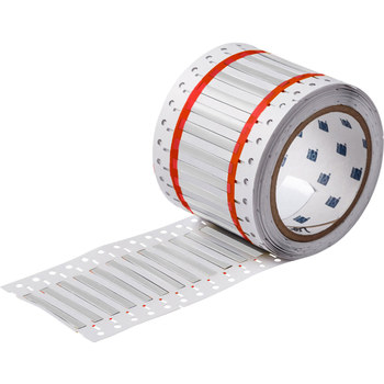 Imágen de Brady Permasleeve Blanco Termocontraíble Transferencia térmica 2HX-187-2-WT-S Manga para impresora de transferencia térmica troquelada (Imagen principal del producto)