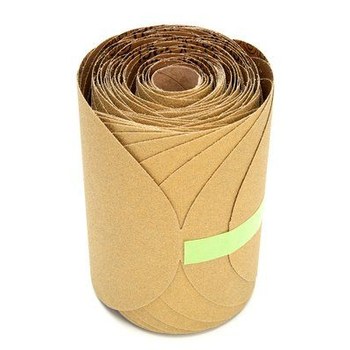 3M Stikit 55560 Rollo de discos PSA - 6 pulg. - P80 - Óxido de aluminio
