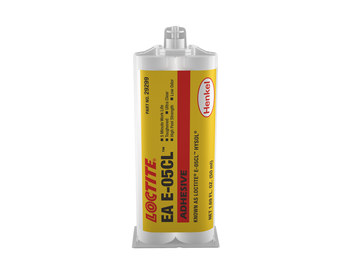 Loctite EA E-05CL Transparente Adhesivo estructural epoxi - 50 ml Cartucho doble - Antes conocido como Loctite E-05CL Hysol - 29299