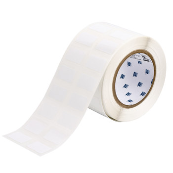 Brady Permashield THT-22-423-2 Rollo de etiquetas troqueladas para impresoras - 1.25 pulg. x 0.75 pulg. - Poliéster - Blanco - B-423