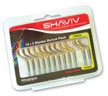 Shaviv E100P Recubrimiento de TiN PVD Herramienta de desbarbado 151-00112 - 49754