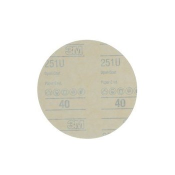 3M Green Corps Stikit 01665 Discos PSA - 5 pulg. - 40 - Grueso - Óxido de aluminio