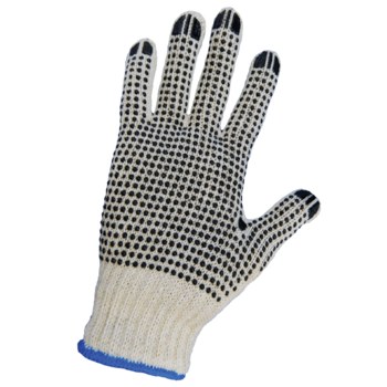 Global Glove S55D Natural Algodón/Poliéster Guante de trabajo - s55d2 mens