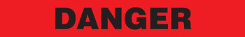 Incom PrimeGuard Rojo Cinta de barricada - Patrón/Texto = DANGER - 3 pulg. Anchura x 1000 pies Longitud - 2 mil Espesor - incom bt1057