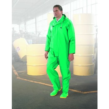 Imágen de Dunlop Sanitex 71220 Verde Grande Nailon/Poliéster/PVC Overoles resistentes a productos químicos (Imagen principal del producto)