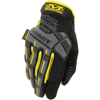 Mechanix Wear M-Pact Negro y amarillo XL TPR Guantes de trabajo - 781513-64225